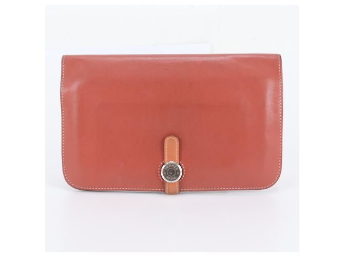 Hermès Hermes Dogon GM Duo Leather Long Wallet - view 2
