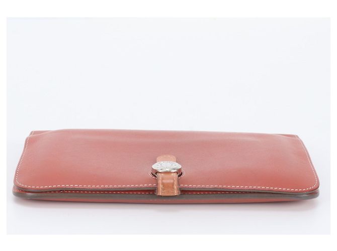 Hermès Hermes Dogon GM Duo Leather Long Wallet - view 6