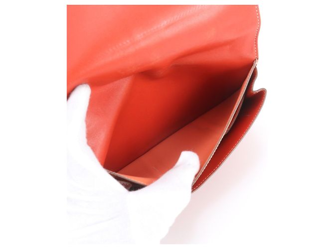 Hermès Hermes Dogon GM Duo Leather Long Wallet - view 8