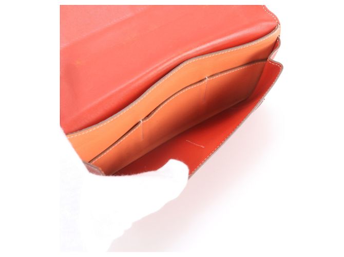 Hermès Hermes Dogon GM Duo Leather Long Wallet - view 9