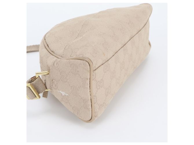Borsa a tracolla Gucci in tela GG e pelle - vista 5
