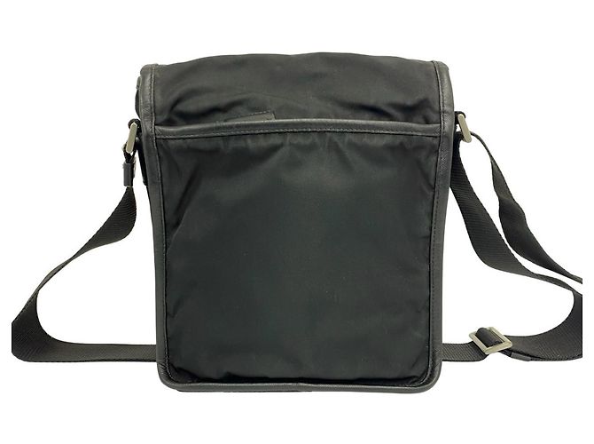 Bolso Prada de nylon Tessuto y piel Saffiano con logo triángulo - vista 3