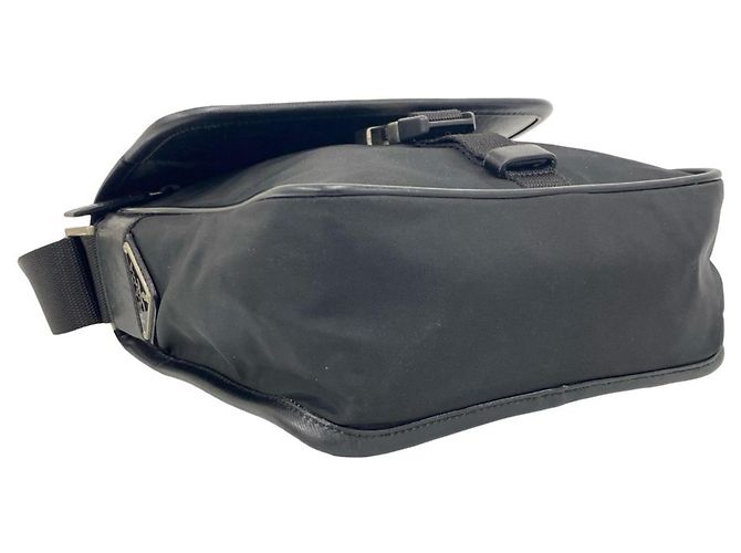 Bolso Prada de nylon Tessuto y piel Saffiano con logo triángulo - vista 7