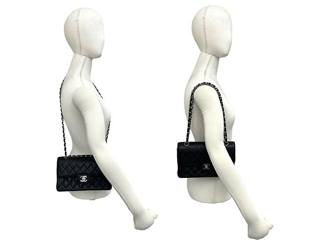 Bolso de hombro Chanel Matelassé Coco Mark Double Flap - vista 2