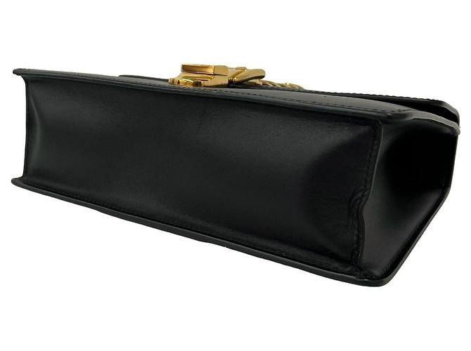 Gucci Sylvie Sherry Line Schultertasche aus Leder mit Logo-Hardware - Ansicht 8