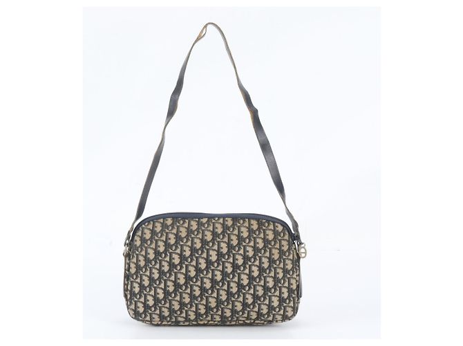 Borsa a tracolla in pelle Christian Dior Trotter - vista 3