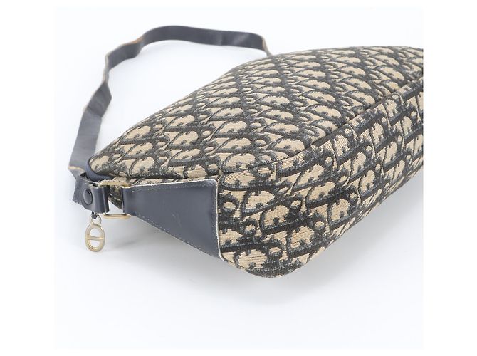 Borsa a tracolla in pelle Christian Dior Trotter - vista 5