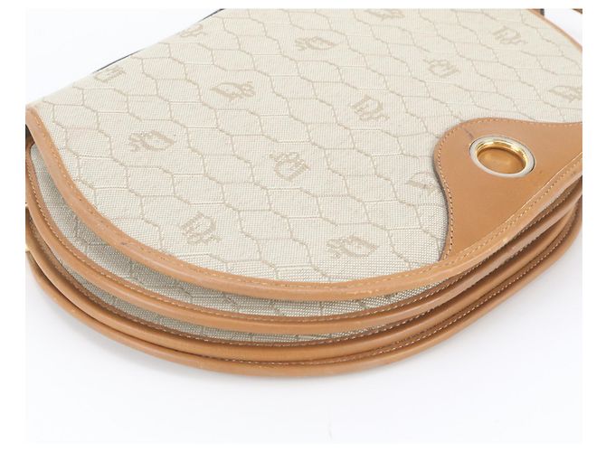 Borsa a tracolla Christian Dior in pelle honeycomb - vista 4