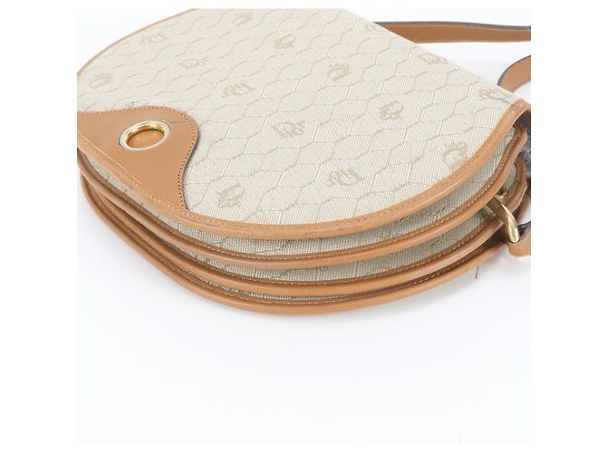 Borsa a tracolla Christian Dior in pelle honeycomb - vista 5