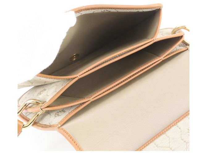 Borsa a tracolla Christian Dior in pelle honeycomb - vista 7