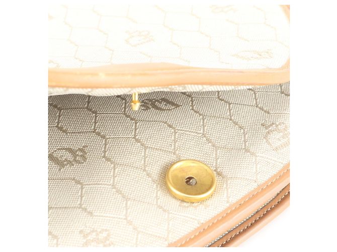 Borsa a tracolla Christian Dior in pelle honeycomb - vista 8