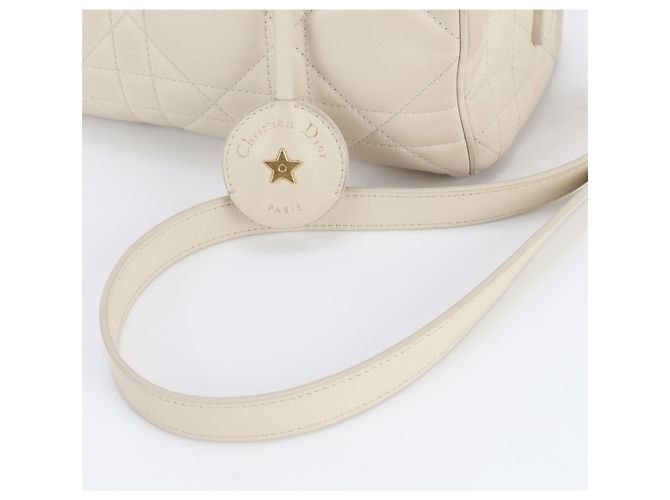 Borsa a tracolla 2-Way Christian Dior Cannage Groove 20 in pelle - vista 3