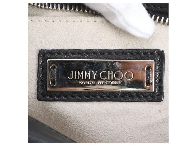 Borsa in pelle Mini Sarah Star Studded Jimmy Choo - vista 10