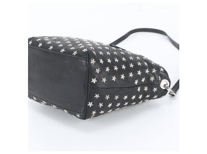 Borsa in pelle Mini Sarah Star Studded Jimmy Choo - vista 5