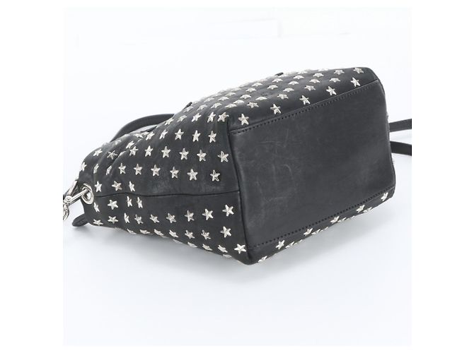Borsa in pelle Mini Sarah Star Studded Jimmy Choo - vista 6