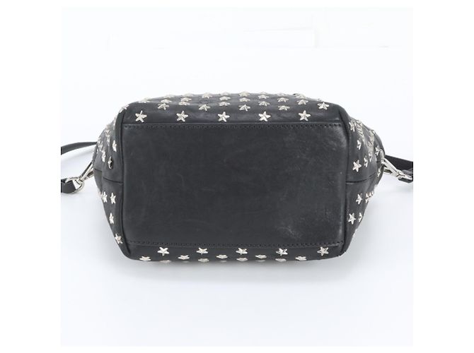 Borsa in pelle Mini Sarah Star Studded Jimmy Choo - vista 7