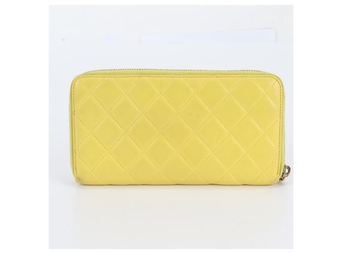Chanel Matelassé Lambskin Leather Wallet - view 2