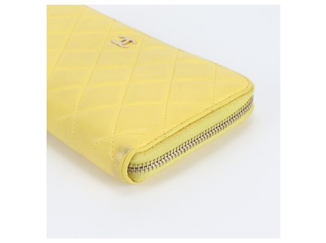 Chanel Matelassé Lambskin Leather Wallet - view 3