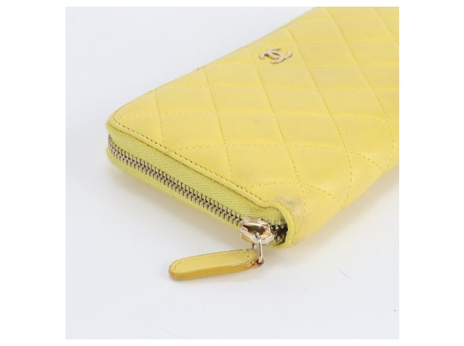 Chanel Matelassé Lambskin Leather Wallet - view 4