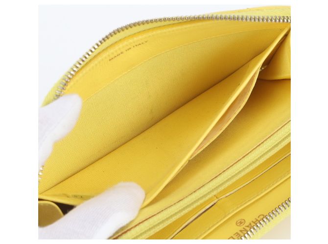 Chanel Matelassé Lambskin Leather Wallet - view 7