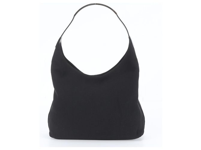 Gucci Schultertasche aus schwarzem Leder - Ansicht 3