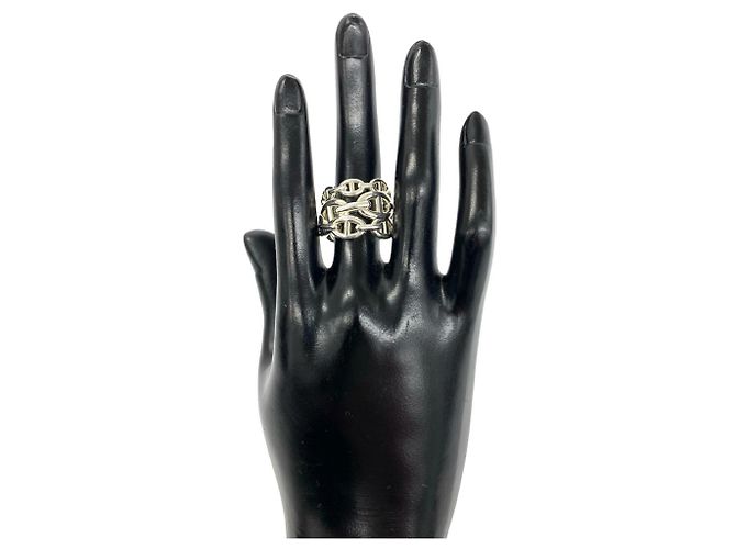 Ring Hermès Anello a Fascia Hermes Enchainée - vista 2