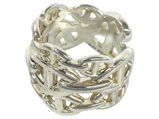 Ring Hermès Anello a Fascia Hermes Enchainée - vista 4