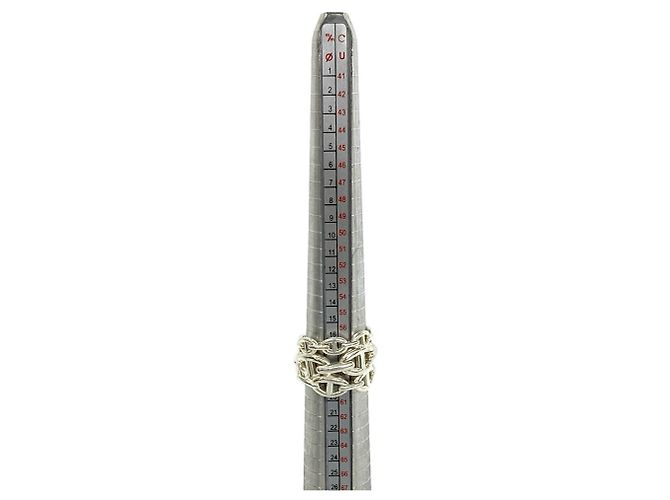 Ring Hermès Anello a Fascia Hermes Enchainée - vista 7