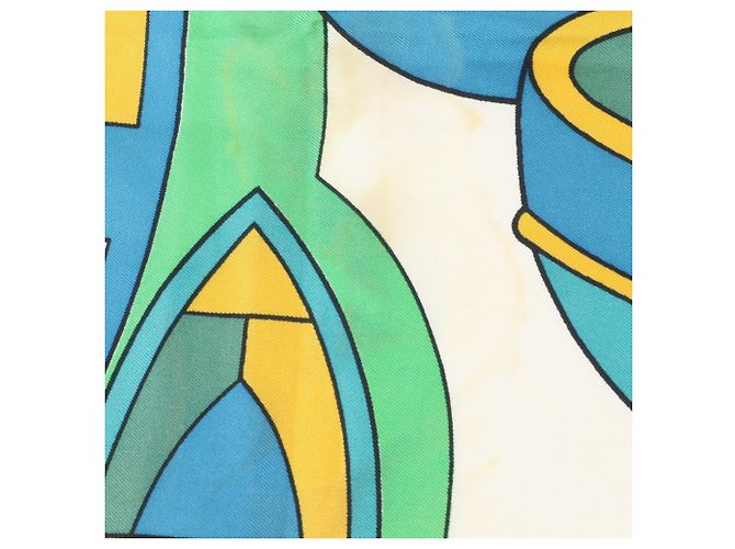 Hermès Pañuelo de seda Hermes Carre 90 THALASSA - vista 11