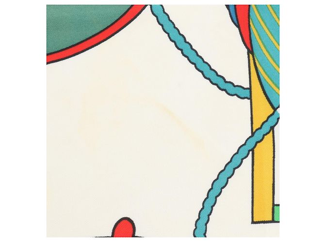 Hermès Pañuelo de seda Hermes Carre 90 THALASSA - vista 13
