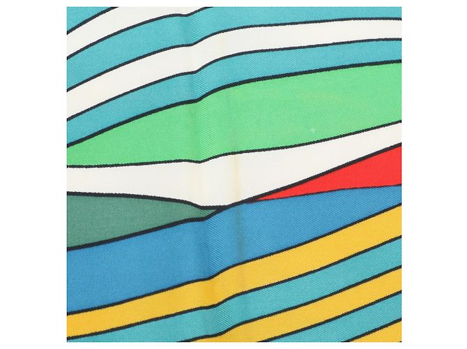 Hermès Pañuelo de seda Hermes Carre 90 THALASSA - vista 14
