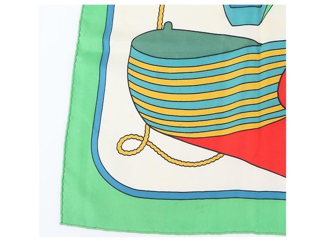 Hermès Pañuelo de seda Hermes Carre 90 THALASSA - vista 4