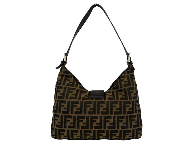 Fendi Vintage Zucca FF Pattern Schultertasche - Ansicht 3