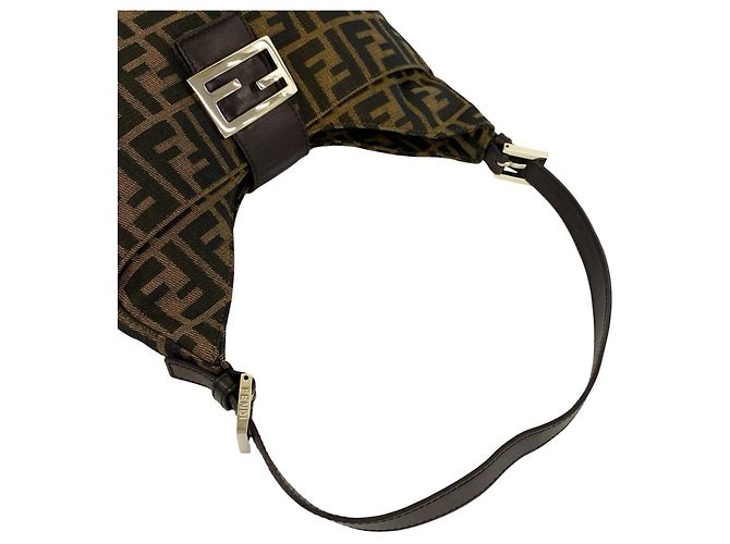 Fendi Vintage Zucca FF Pattern Schultertasche - Ansicht 4