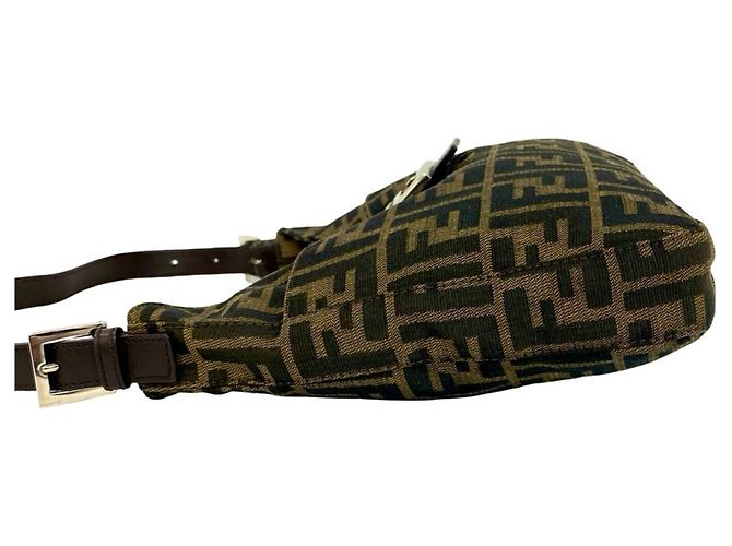 Fendi Vintage Zucca FF Pattern Schultertasche - Ansicht 5