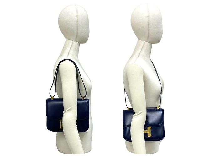 Hermès Hermes Constance 23 Box Calf Shoulder Bag/Pochette - vista 2