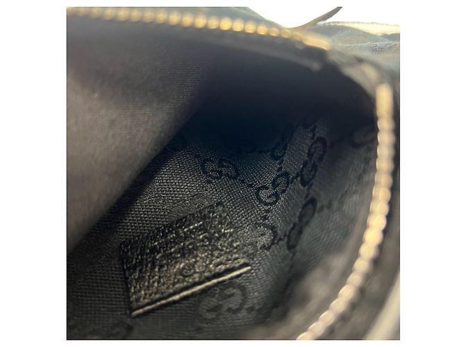 Borsa a tracolla Gucci in tela e pelle - vista 10