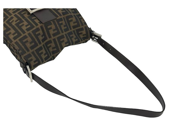 Fendi Vintage Zucca FF Muster Schultertasche - Ansicht 4
