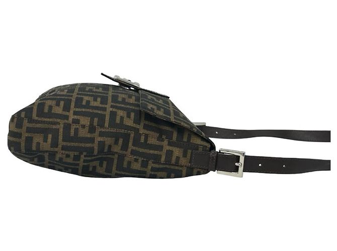 Fendi Vintage Zucca FF Muster Schultertasche - Ansicht 6