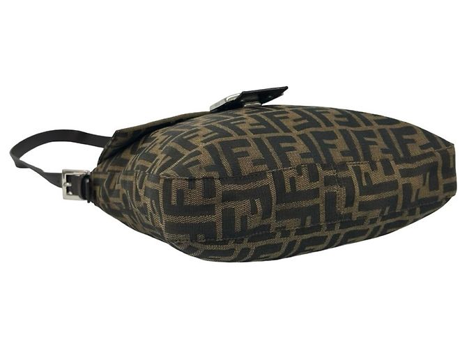 Fendi Vintage Zucca FF Muster Schultertasche - Ansicht 7