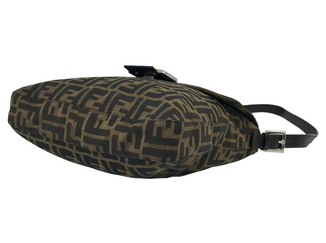 Fendi Vintage Zucca FF Muster Schultertasche - Ansicht 8