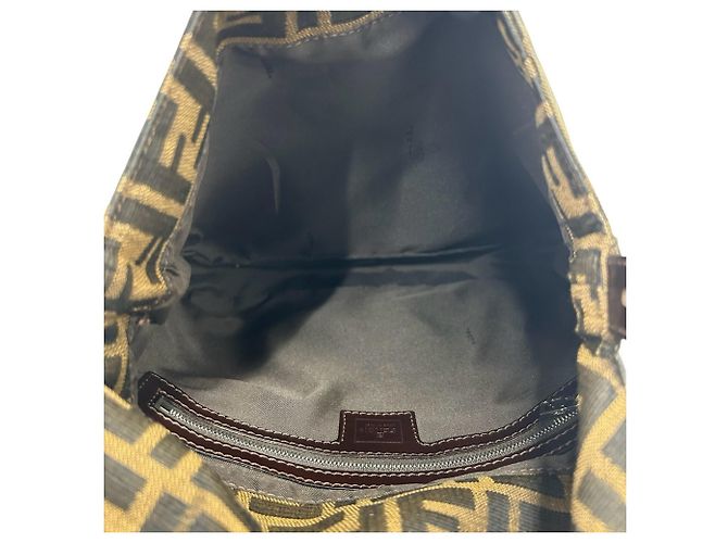 Fendi Vintage Zucca FF Muster Schultertasche - Ansicht 9