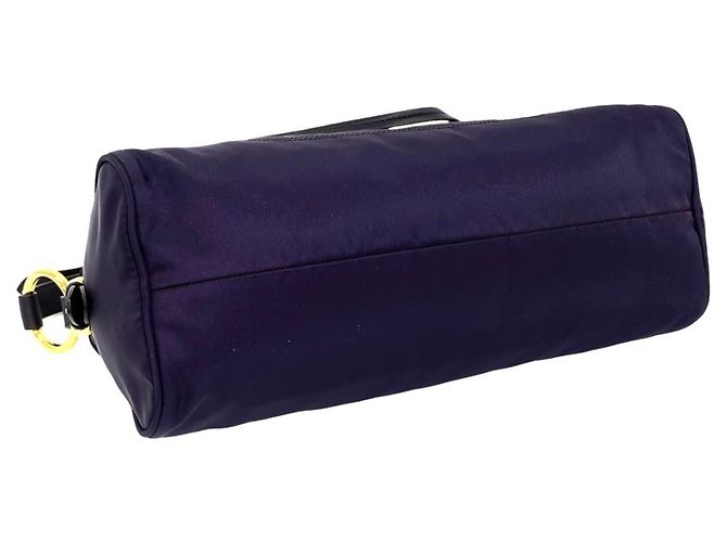Sac à épaule Prada violet - vue 7