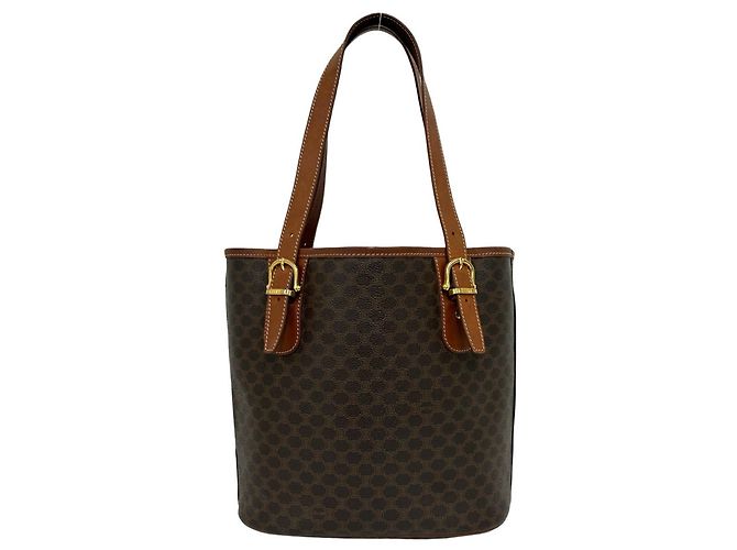 Céline CELINE Vintage Macadam Blazon Pattern Triomphe Tote Bag - Ansicht 3
