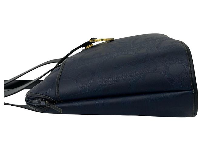 Christian Dior Trotter Muster Leder Tote Bag - Ansicht 5