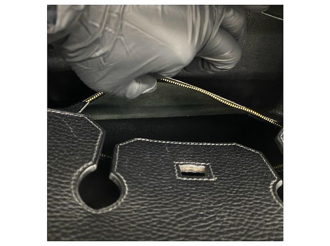 Hermès Bolso HERMES Birkin 35 de piel Ardennes - vista 10