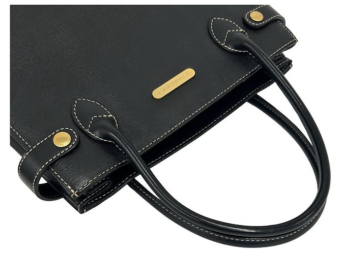 Burberry Nova Check Lederhandtasche mit Logo-Plakette - Ansicht 4