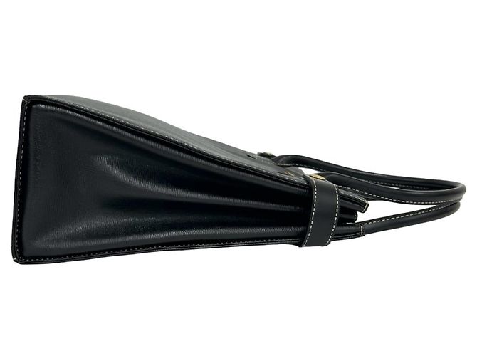 Burberry Nova Check Lederhandtasche mit Logo-Plakette - Ansicht 6