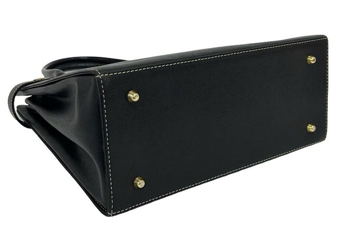 Burberry Nova Check Lederhandtasche mit Logo-Plakette - Ansicht 7