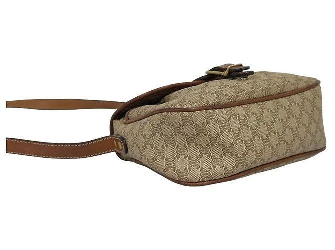 Céline Celine Vintage Macadam Mini Schultertasche mit Blazon-Muster - Ansicht 7